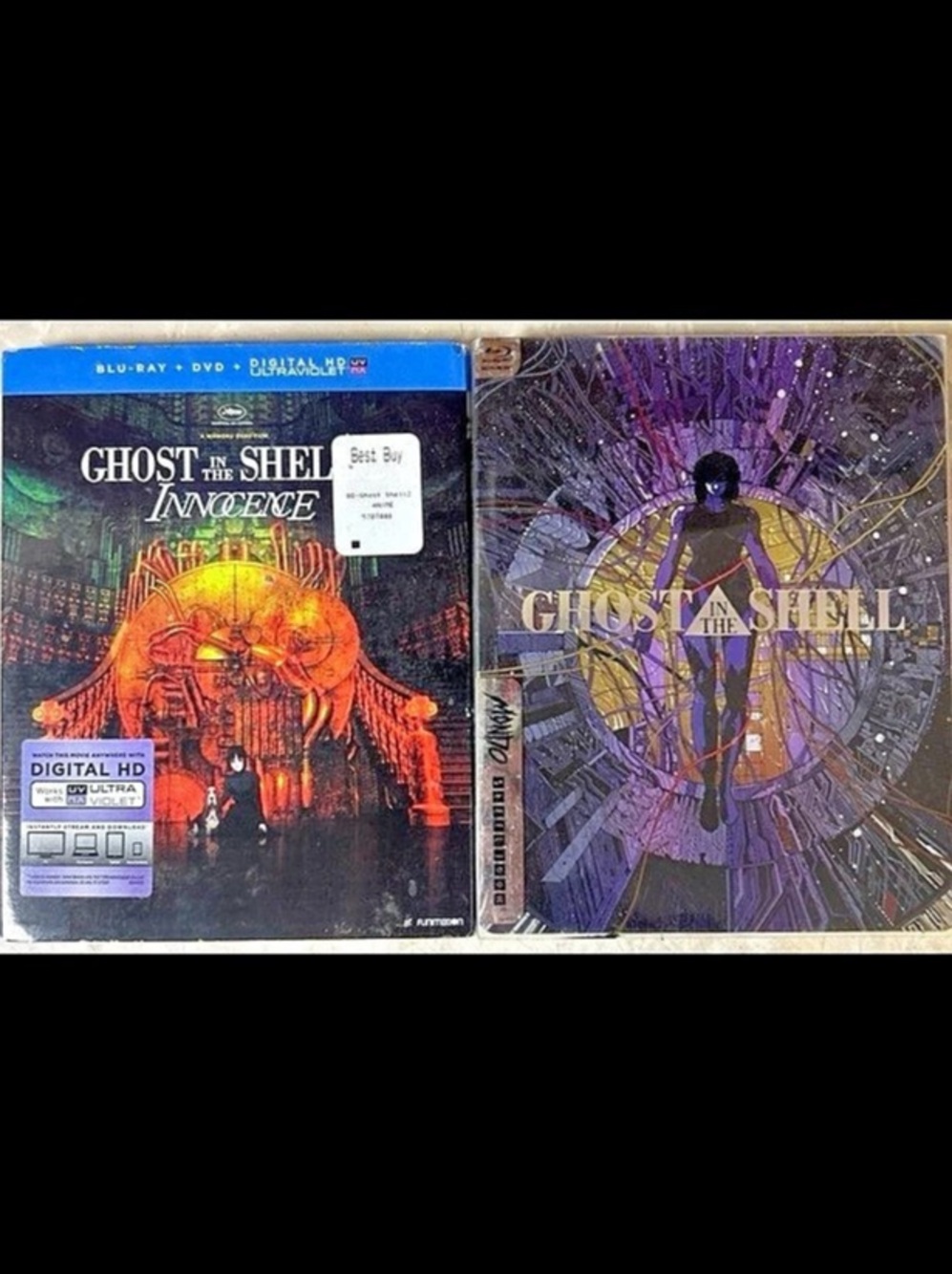 Ghost in the Shell Blu-ray Bundle – Includes Mondo Steelbook Edition